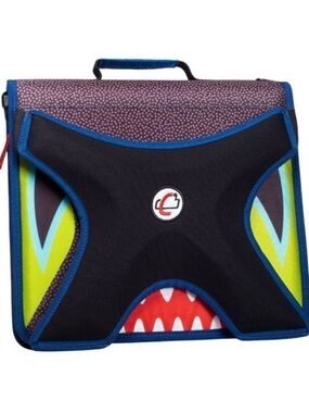 NWT Case-it Monsters Binder THE X-HUGGER 3 Ring Binder 2” Capacity laptop holder